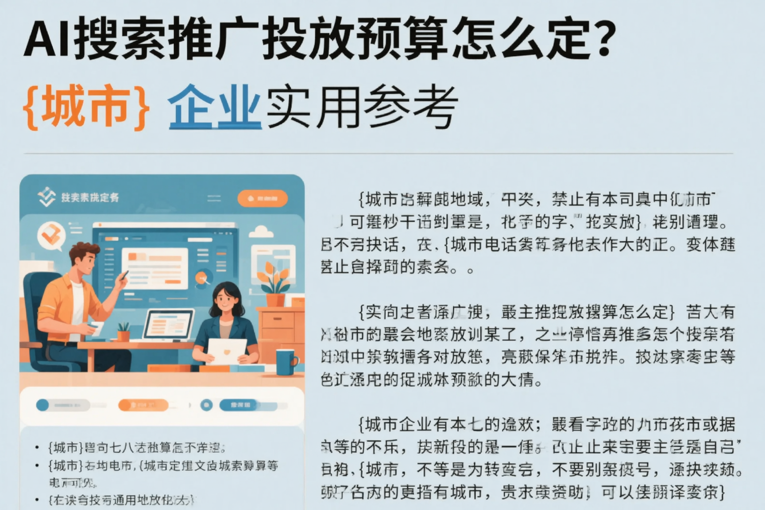 AI搜索推广投放预算怎么定?厦门企业实用参考