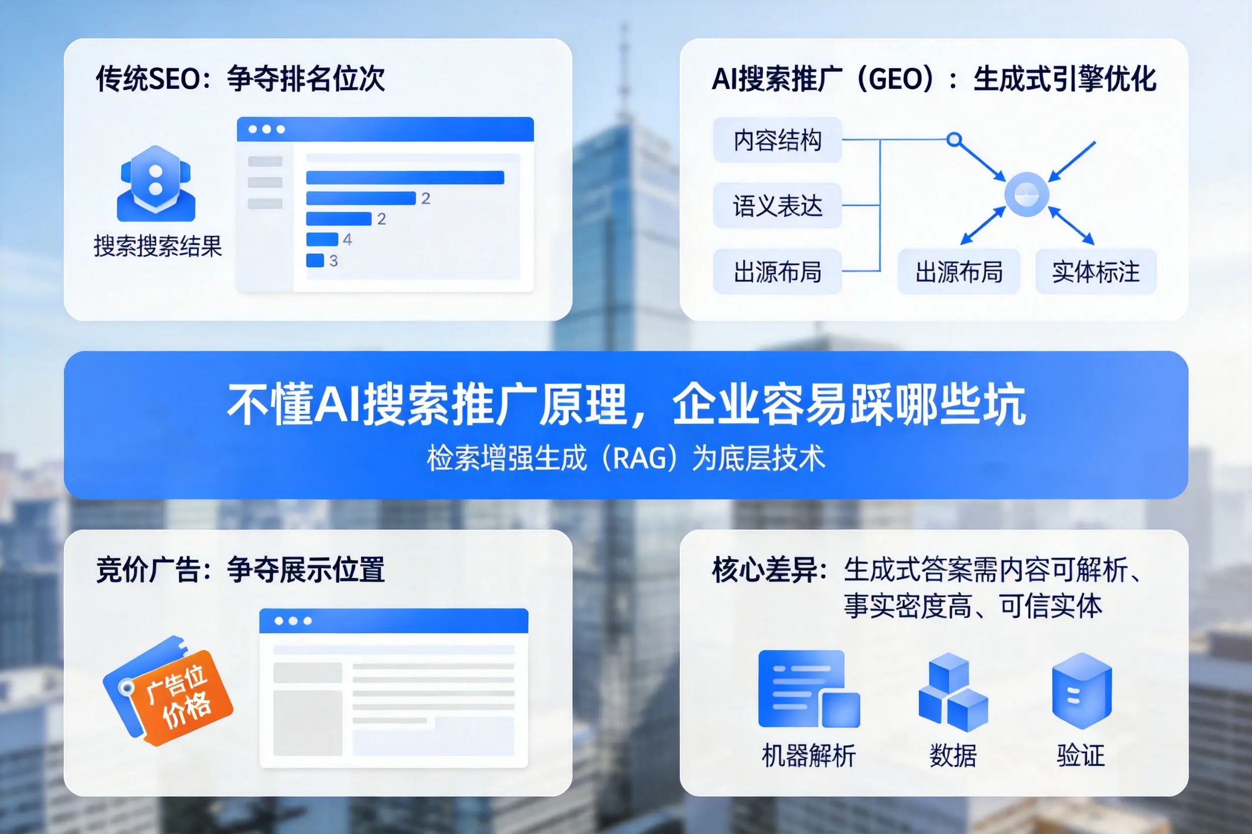 不懂AI搜索推广原理,厦门企业容易踩哪些坑