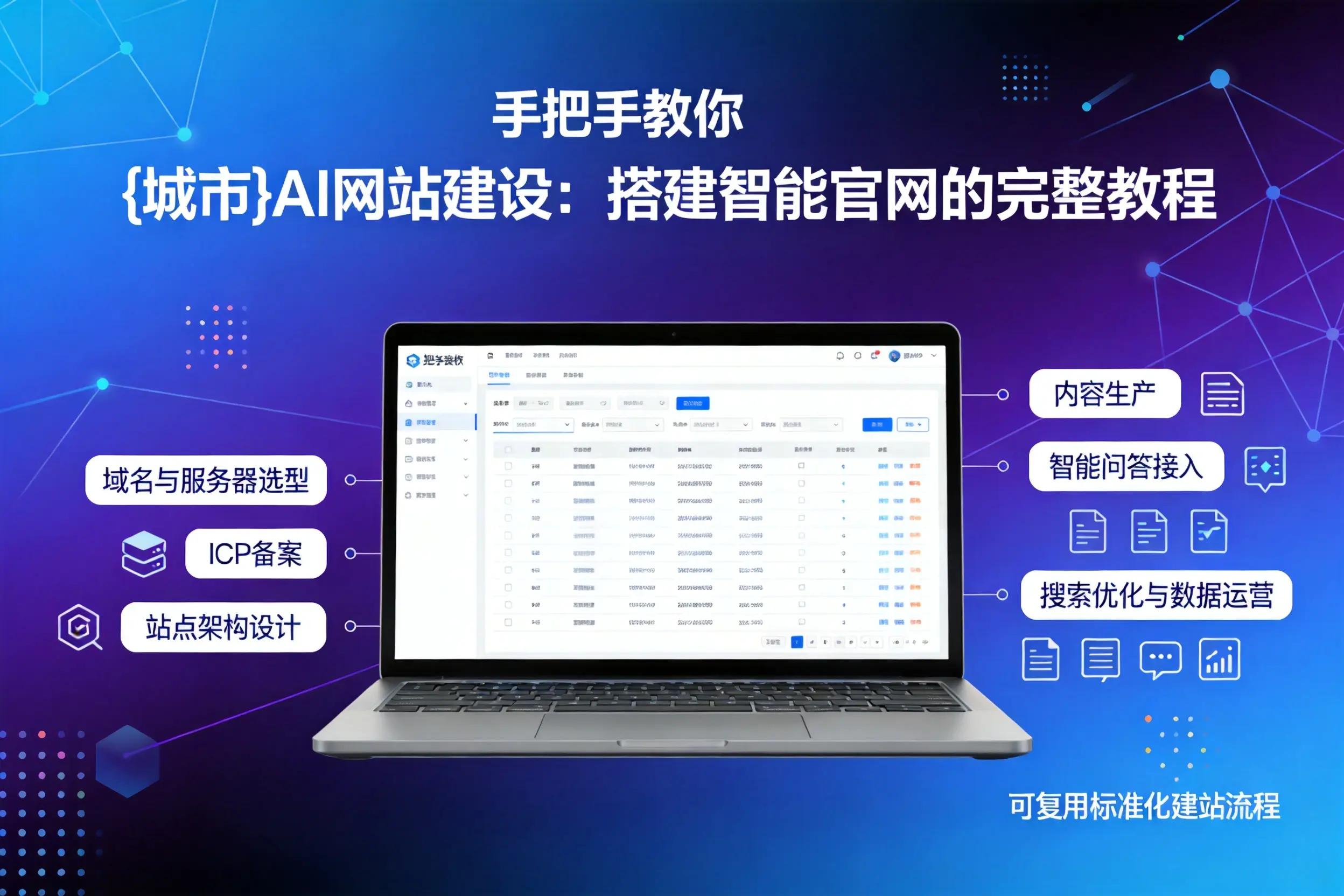 手把手教你厦门AI网站建设：搭建智能官网的完整教程