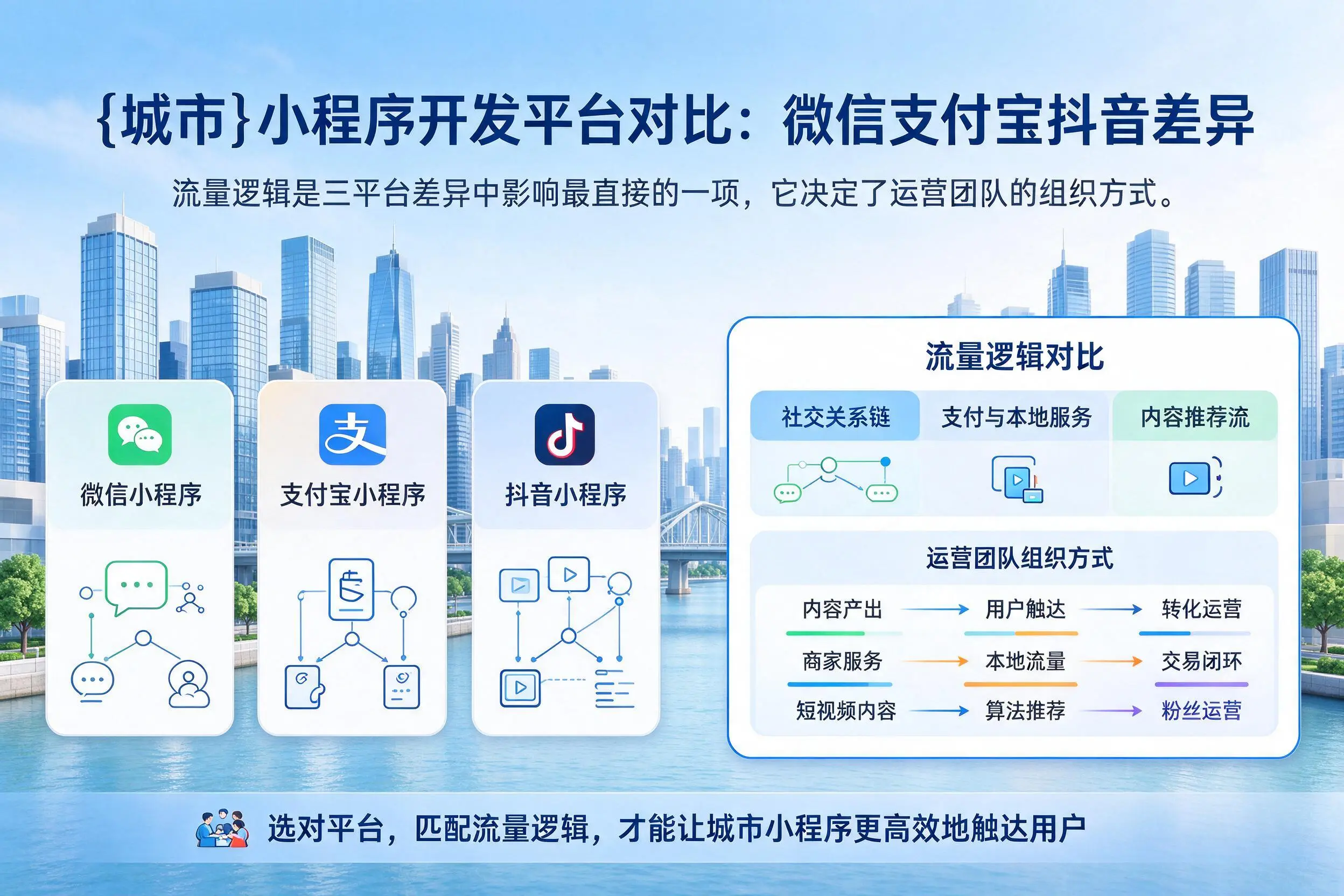 厦门小程序开发平台对比：微信支付宝抖音差异