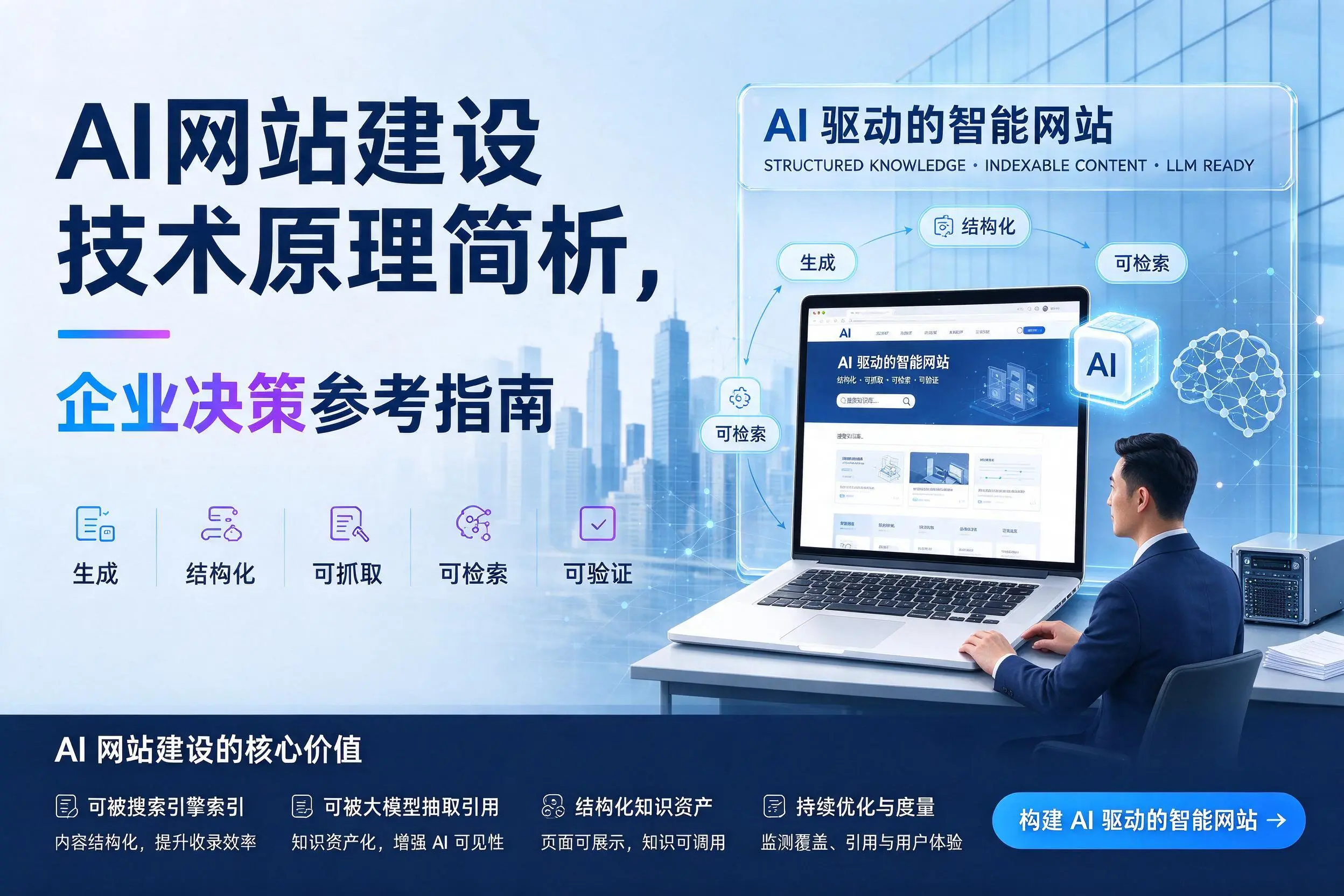 AI网站建设技术原理简析,厦门企业决策参考指南