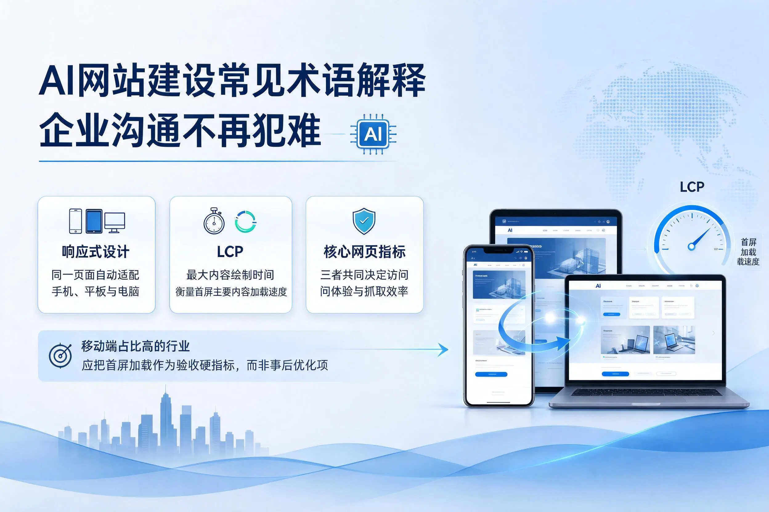 AI网站建设常见术语解释，厦门企业沟通不再犯难